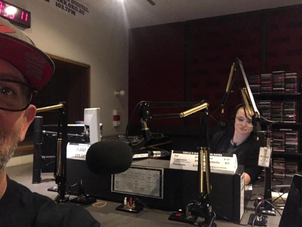 In-studio at 3RRR with Jo at the helm