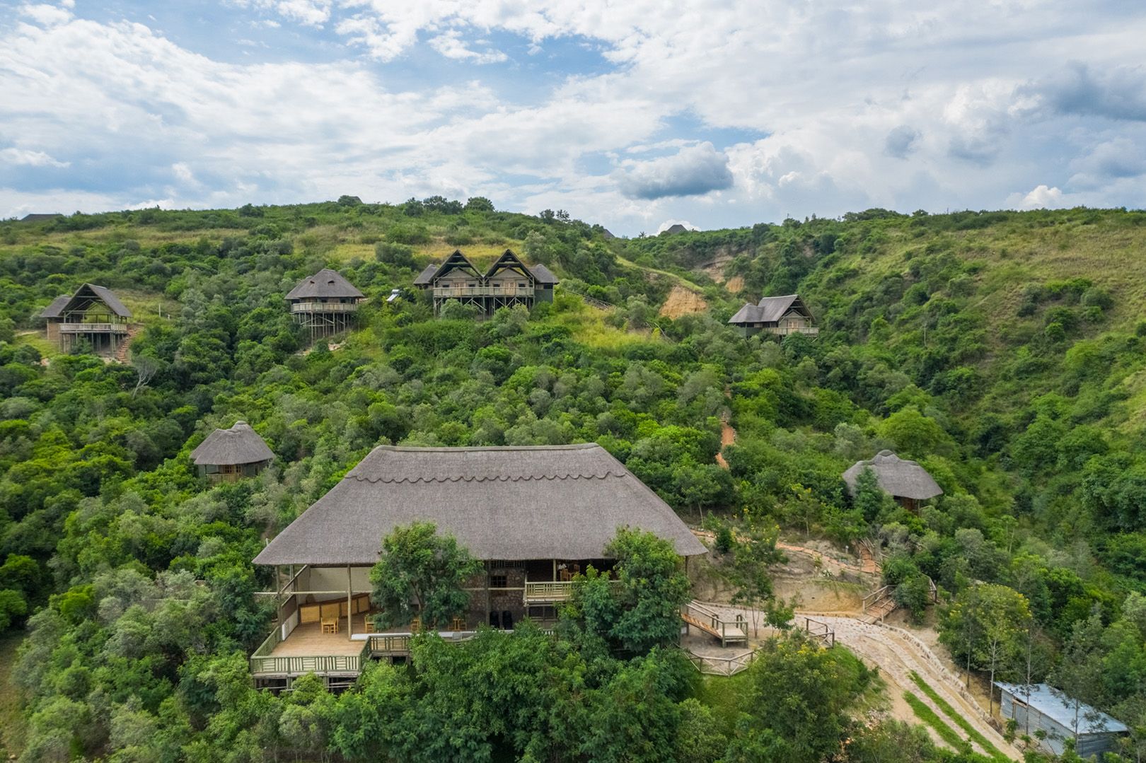 Kikorongo Safari Lodge lake view