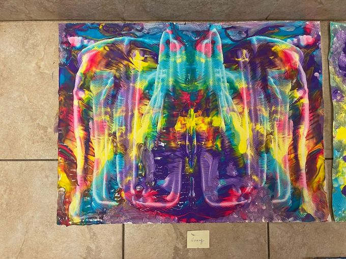 Einstein School Paint Art