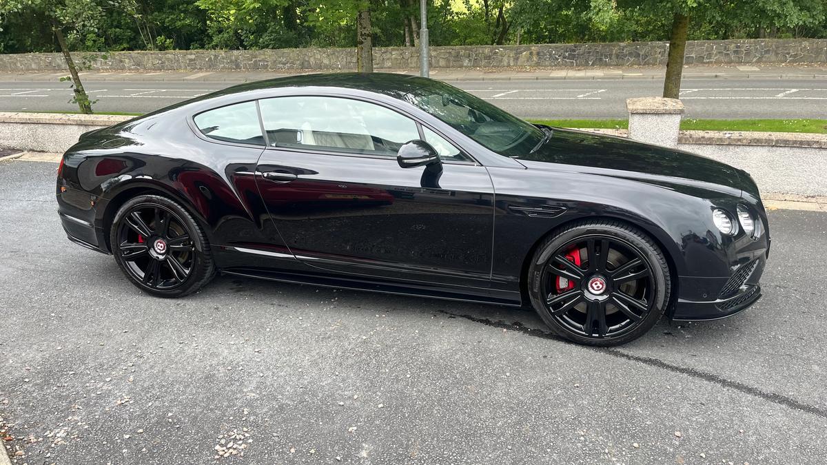 Beautiful Bentley Conti V8 Machine Polished & 2 Year Ceramic Coating 