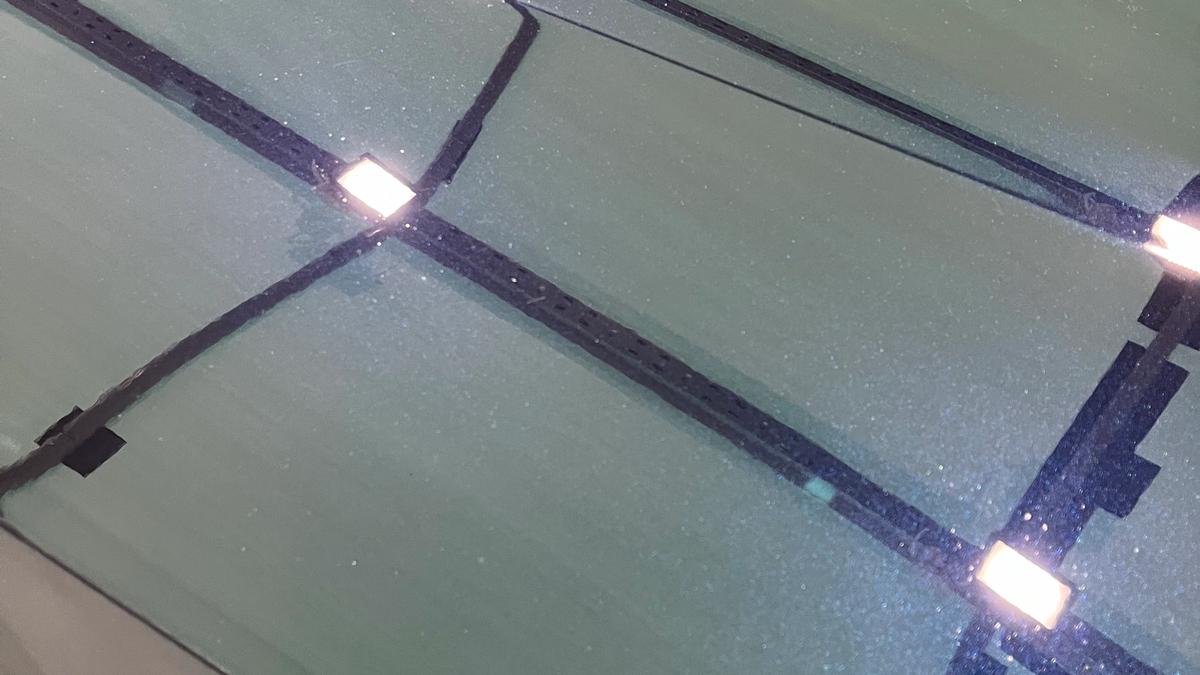 LR Discovery’s Paint After Machine Polishing 