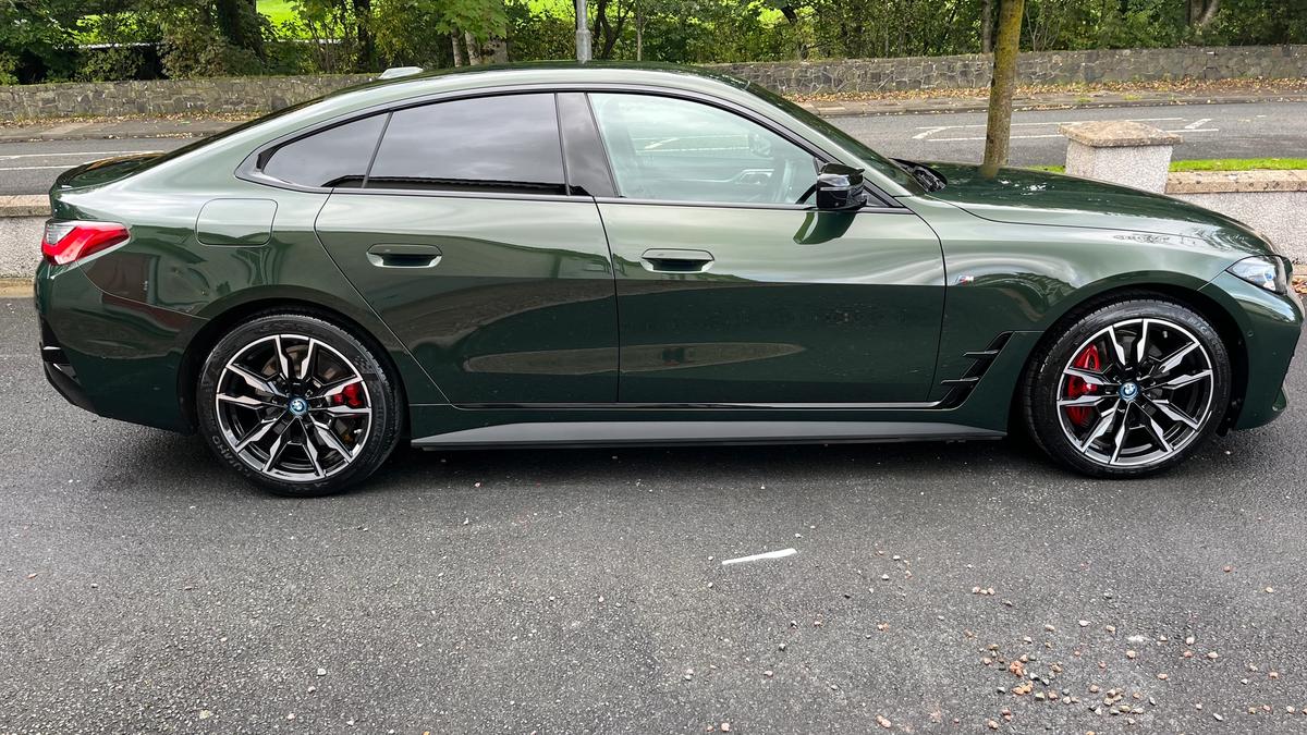 BMW i50 in San Merino Green Detailed & Ceramic Coated