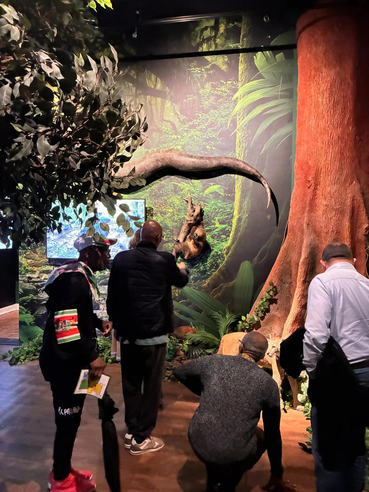 Maatschappelijk teamuitje van Vattenfall, Cordaan & Suriname Museum