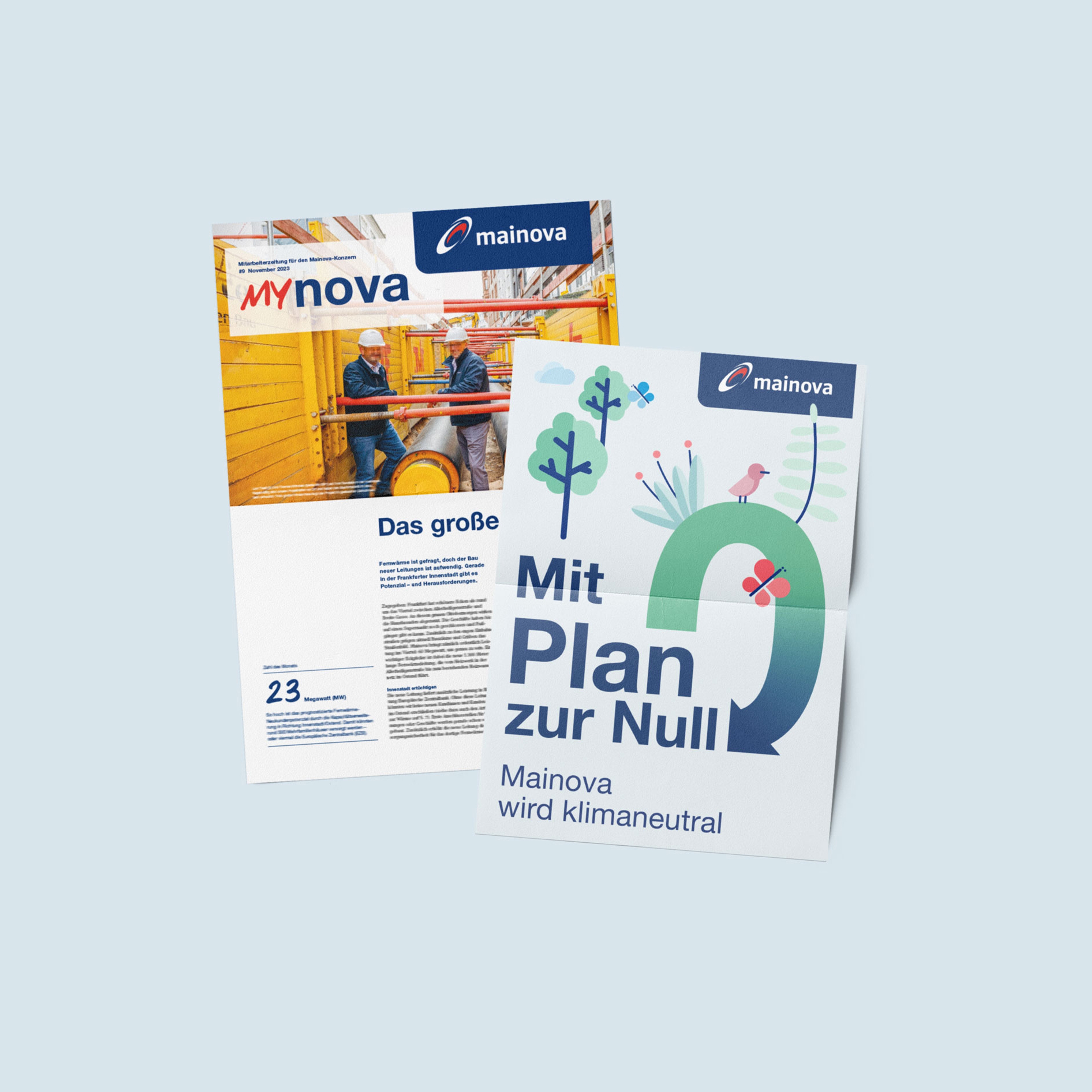 Sonderbeileger zum Thema Mit Plan zur Null