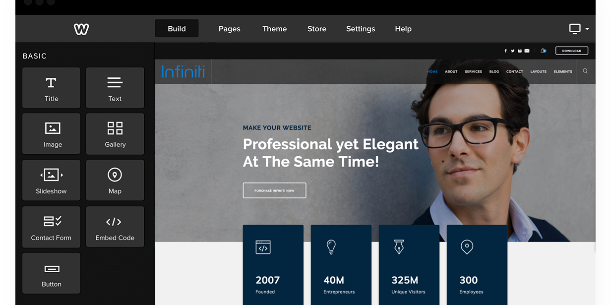 weebly pagebuilder
