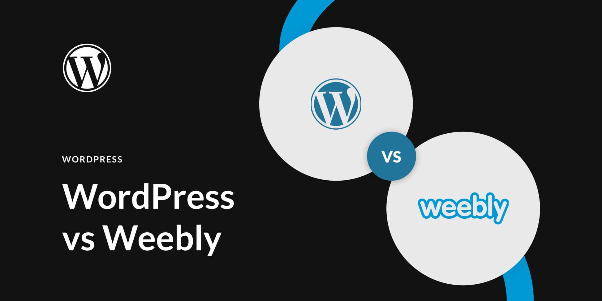 wordpress vs. weebly