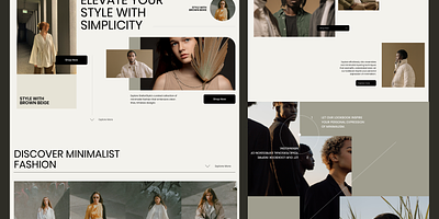 ecommerce landing page