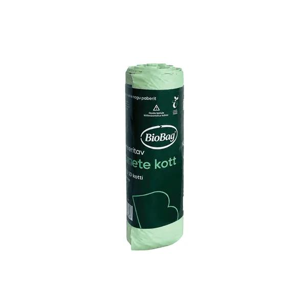 BioBag compostable bin bags 10L (10 per roll)