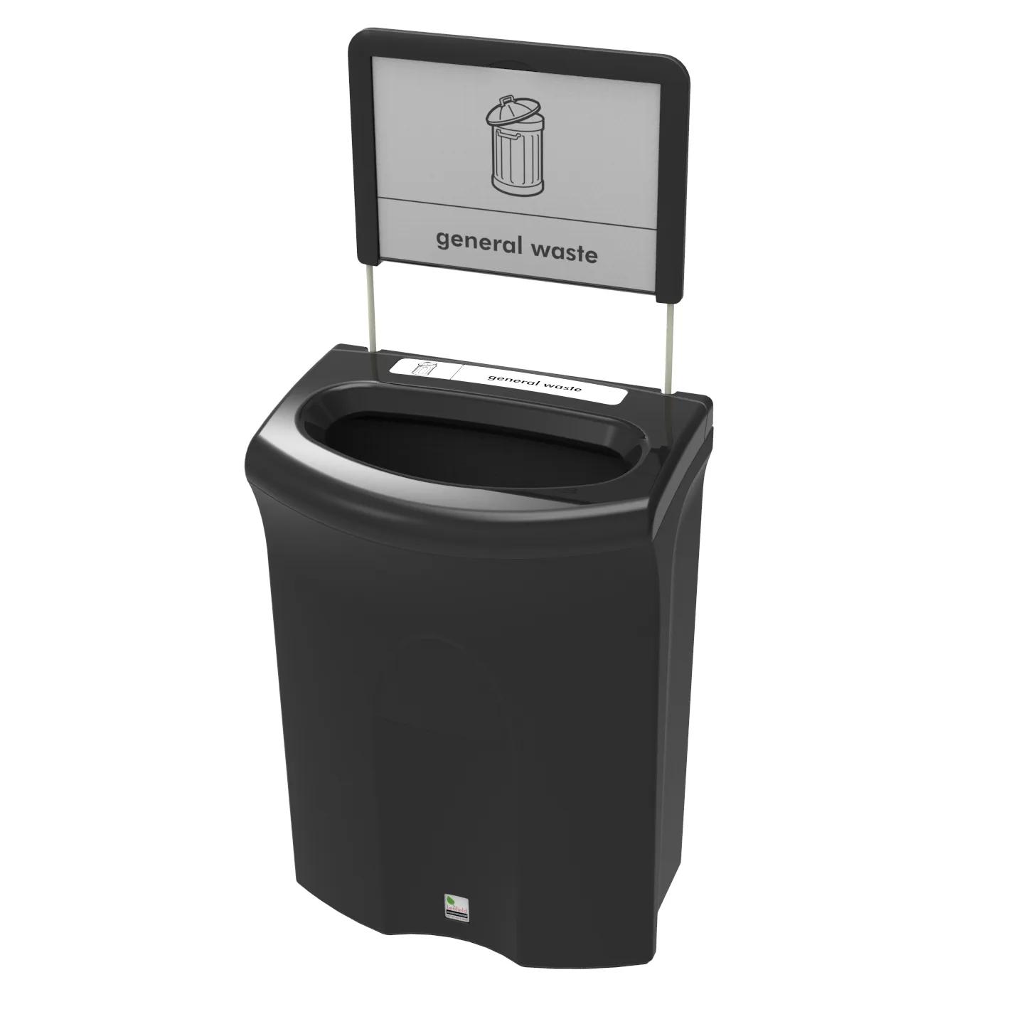 Leafield Meridian office recycling bin
