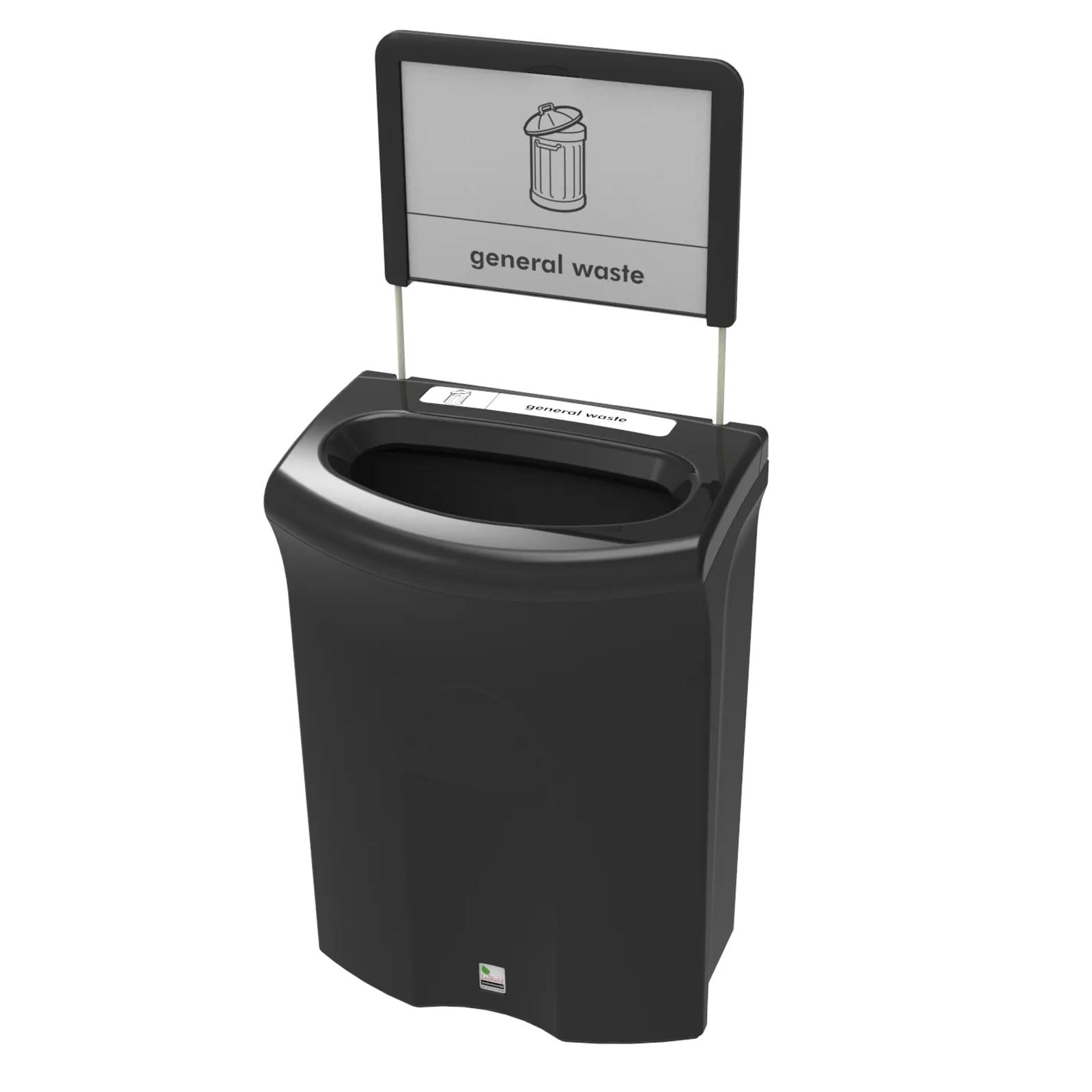 Leafield Meridian office recycling bin