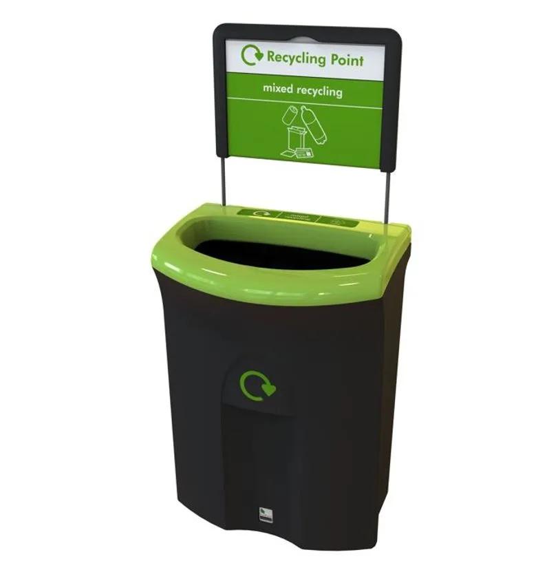 Leafield Meridian office recycling bin