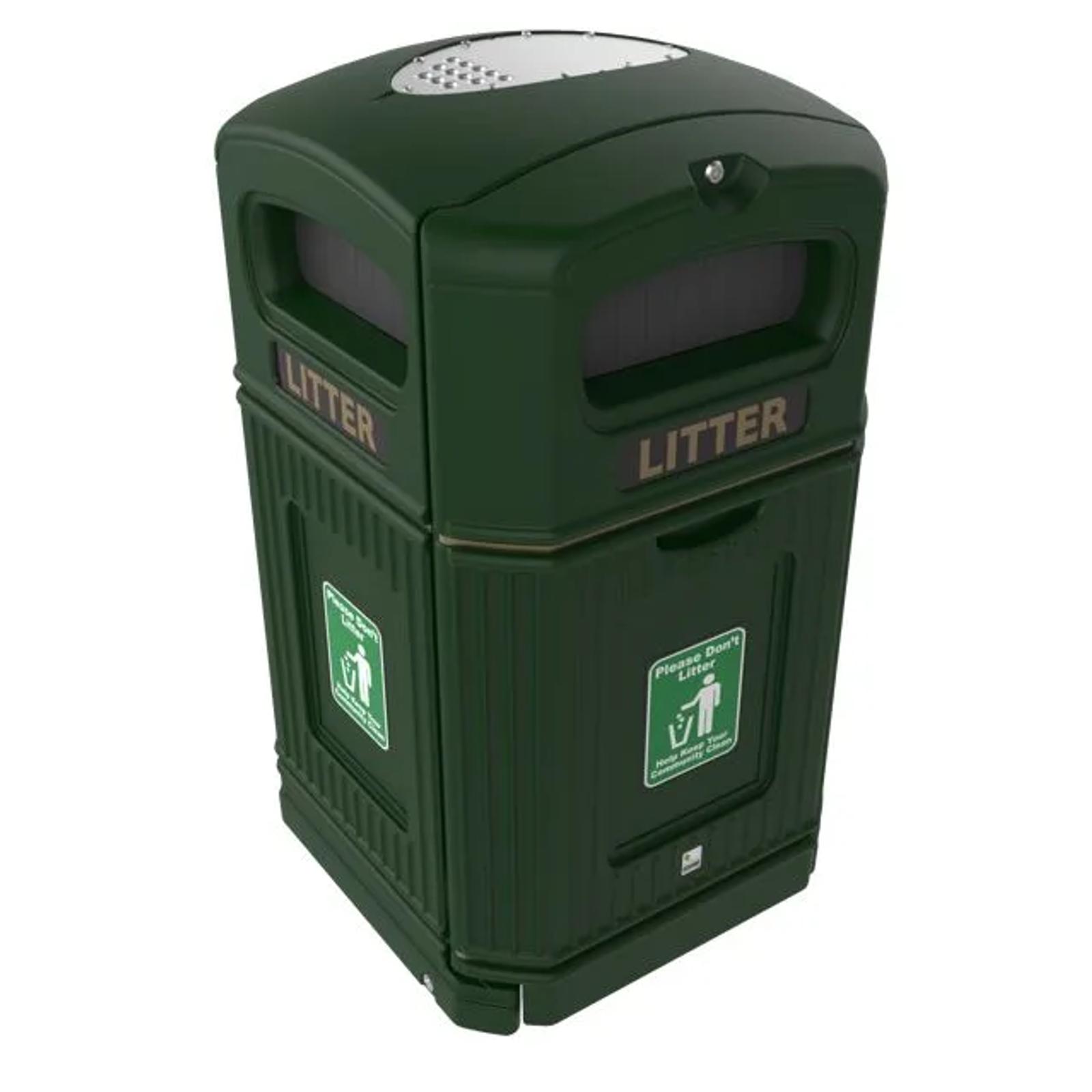 Leafield Heritage XL Street Litter Bin
