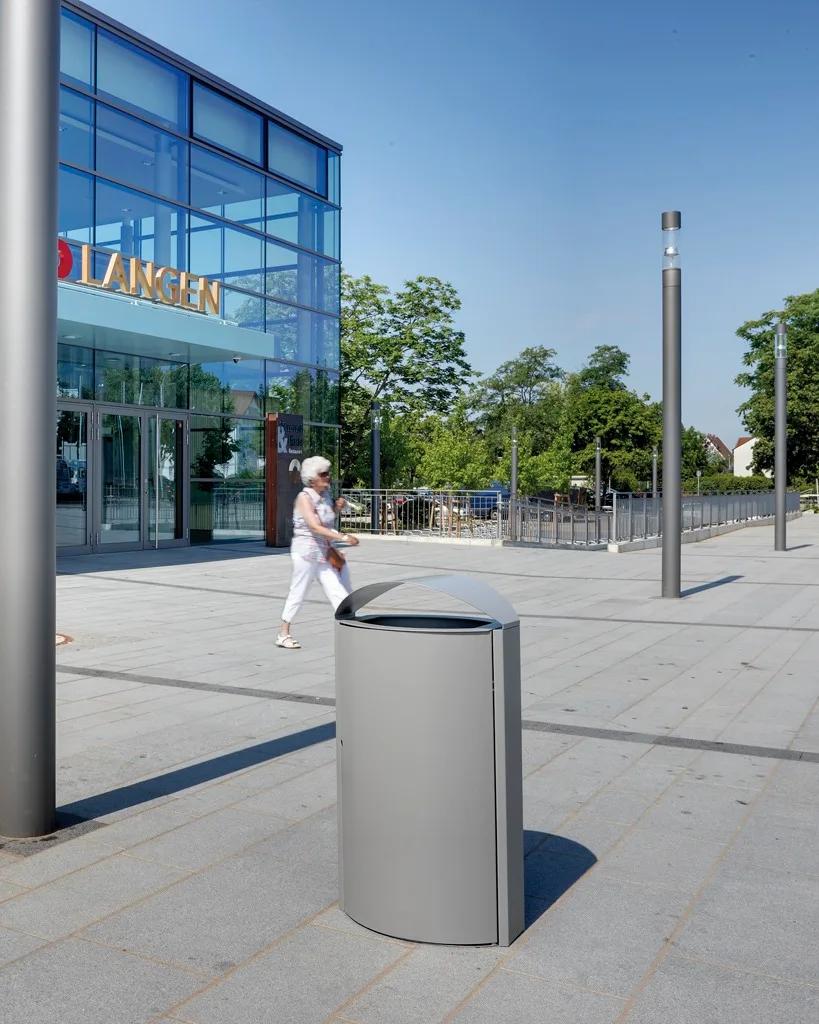 Capital-Behälter außen, überdacht, Langen