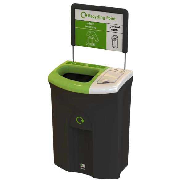 Leafield Meridian office recycling bin