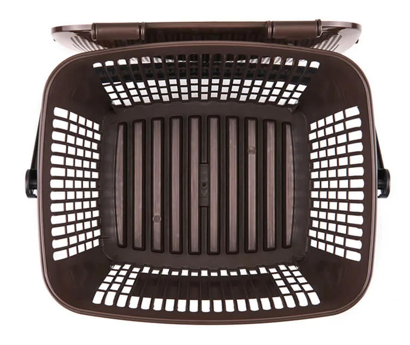 Thanks to the longitudinal ribs on the sides as well as the raised base with its projecting elements, the bag is lifted from the bottom to allow the passage of air which dries any waste liquid.