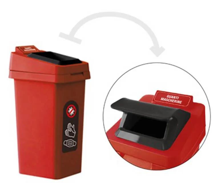 The posting slots can come in different shapes and colours.
RE-SQUARE can also be used for special applications and needs.
