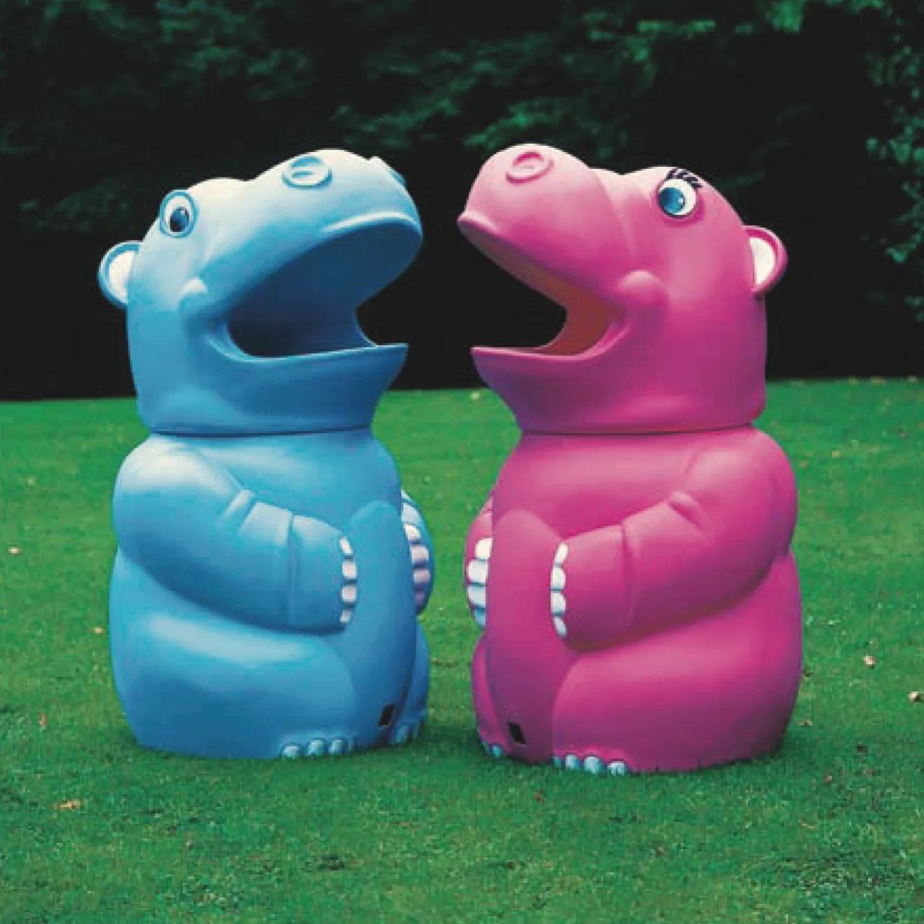 Leafield Hippo Novelty Bin