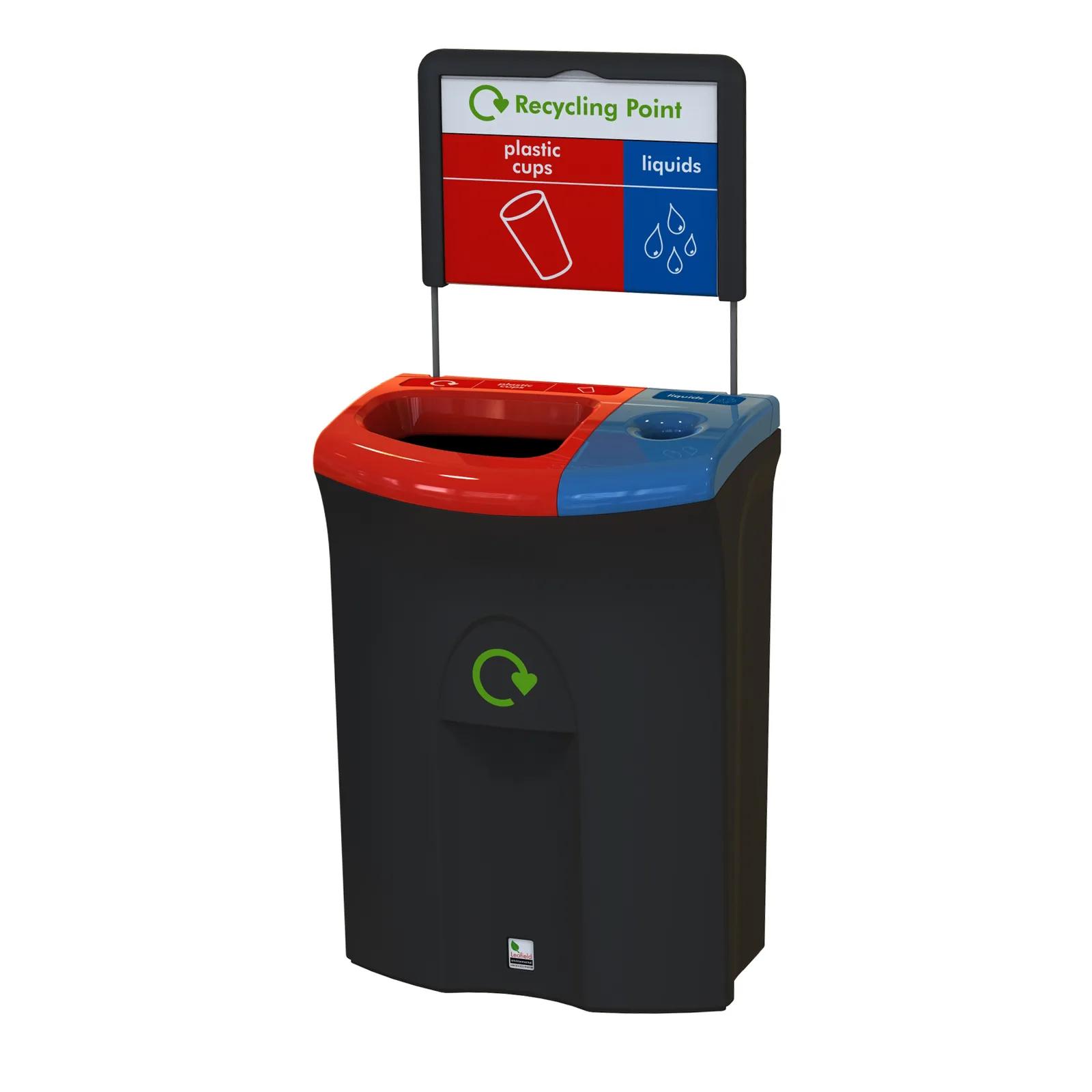 Leafield Meridian office recycling bin