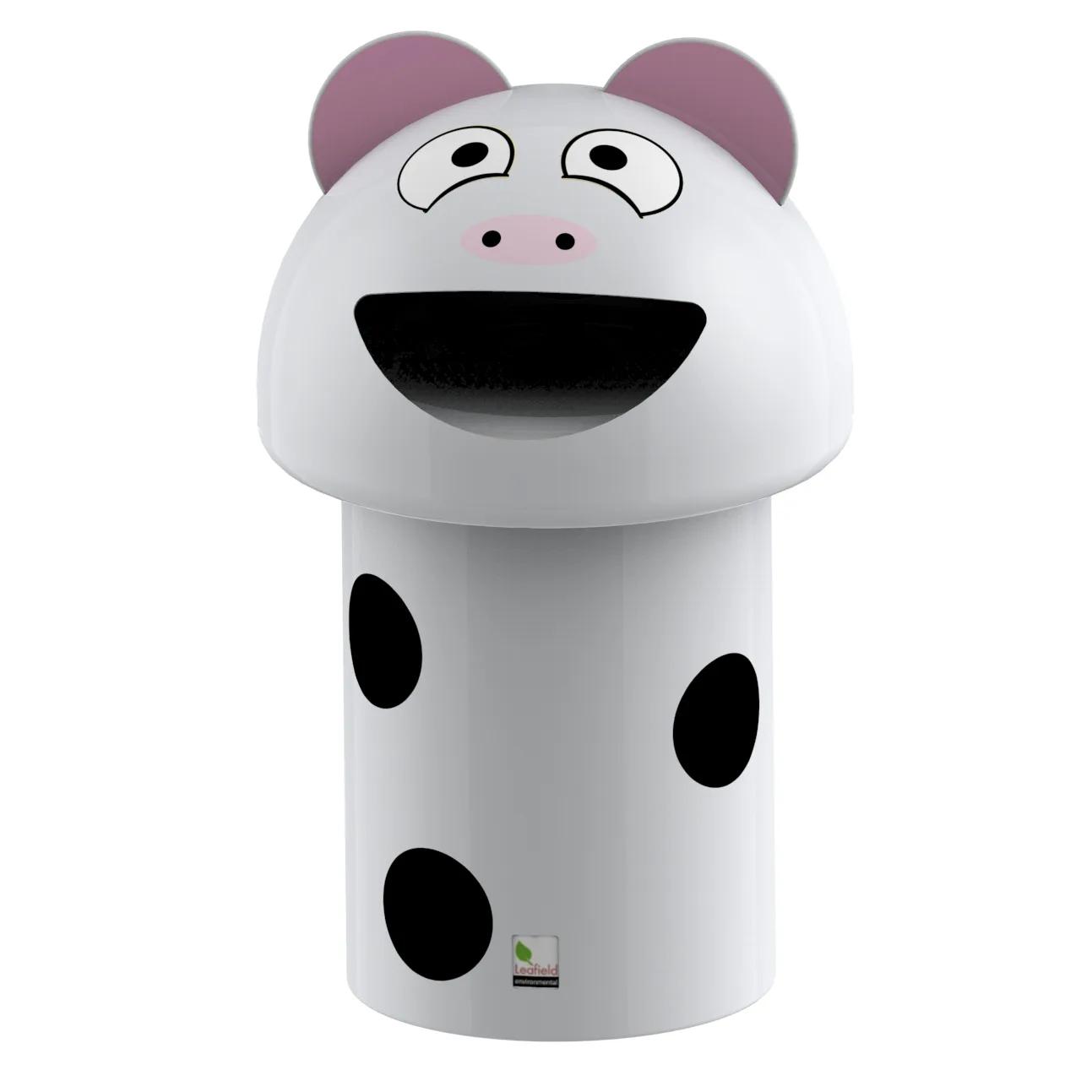 Leafield MiniBuddy Cow Novelty Bin