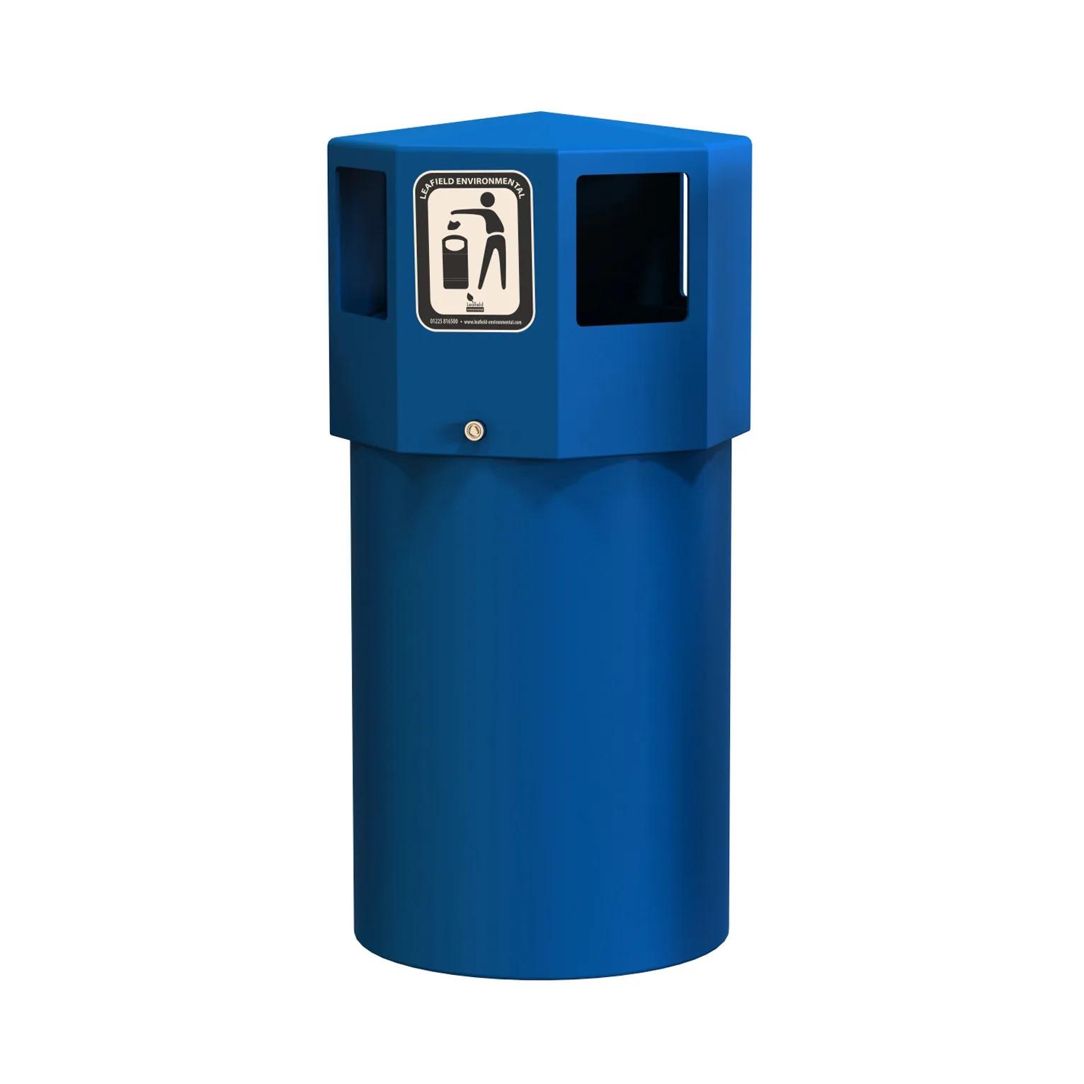 Leafield Octaplus Litter Bin
