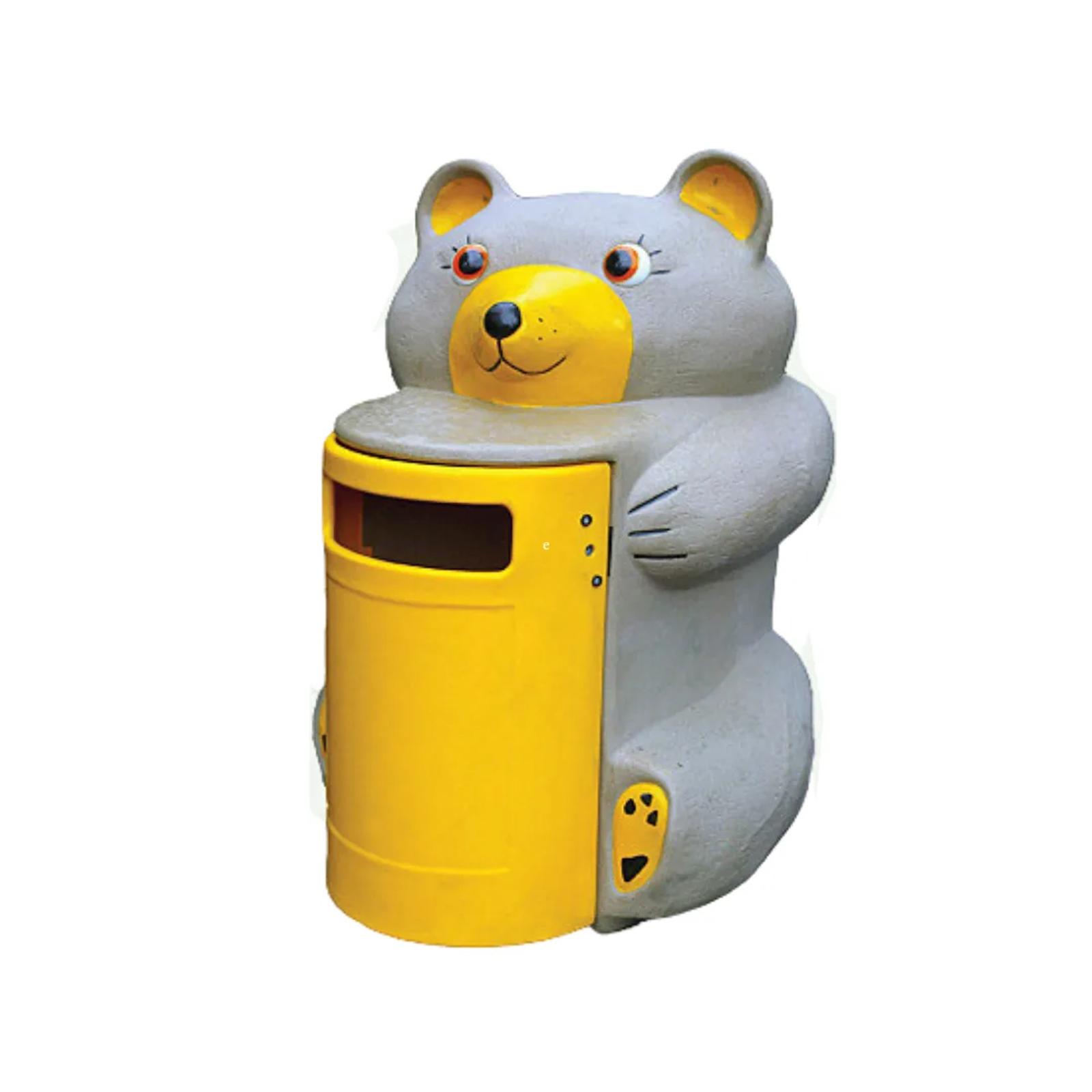 Ambere Bear novelty litter bins
