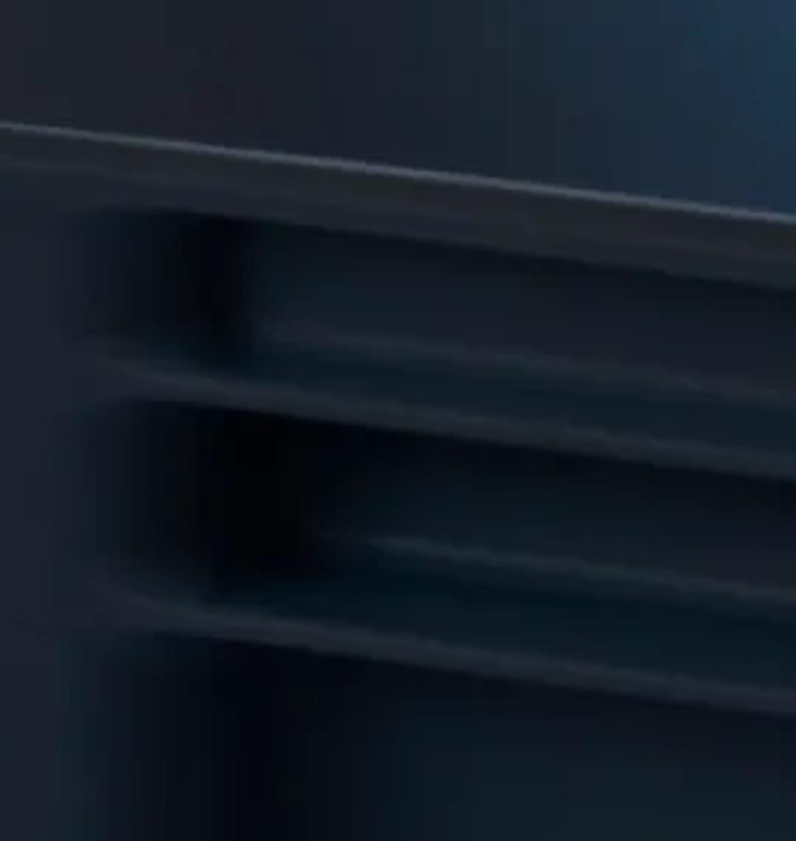 No corners, large radii, closed carry columns ...
