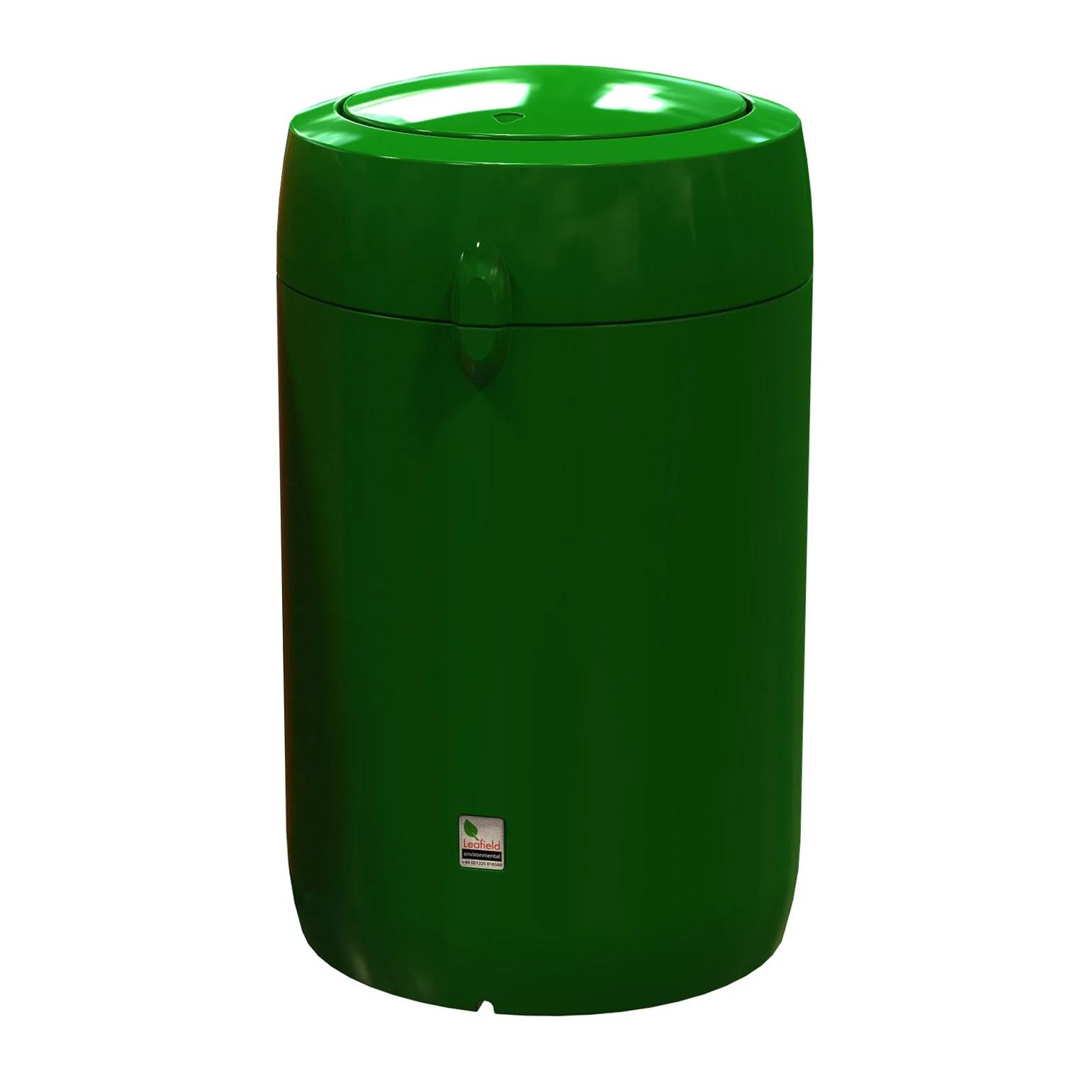 Leafield Viscount Hooded Street Litter Bin
