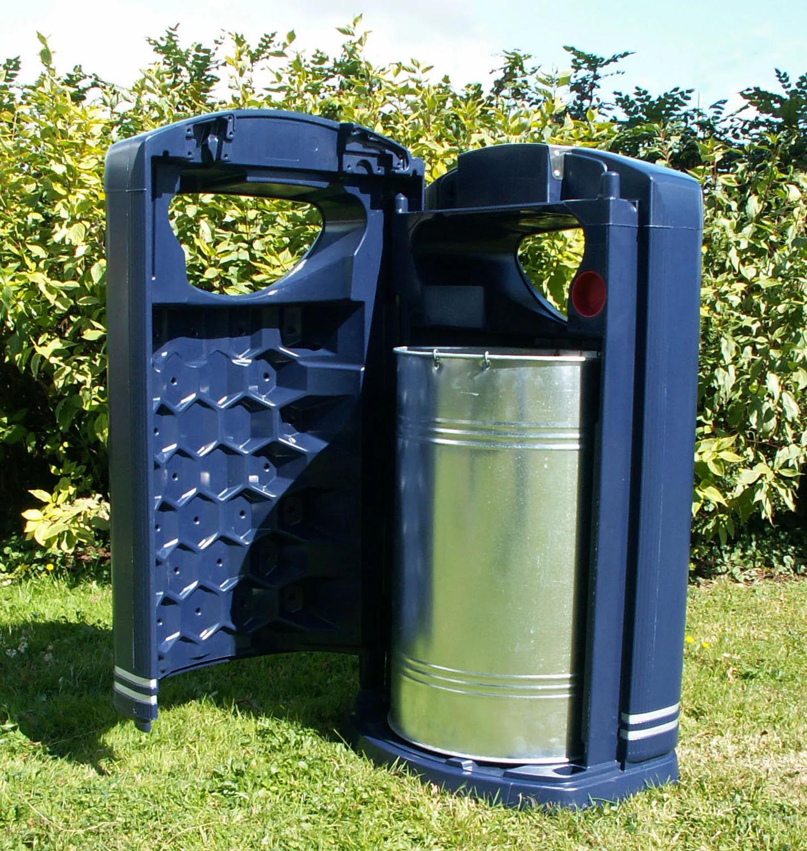 Leafield Pioneer Litter Bin