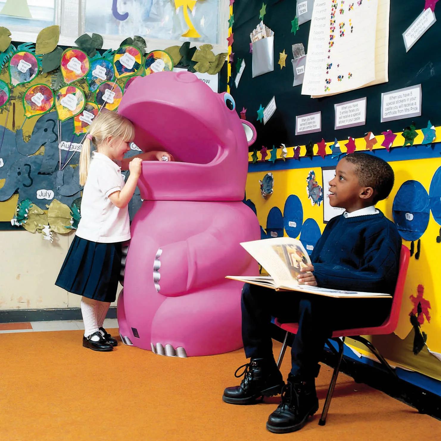 Leafield Hippo Novelty Bin