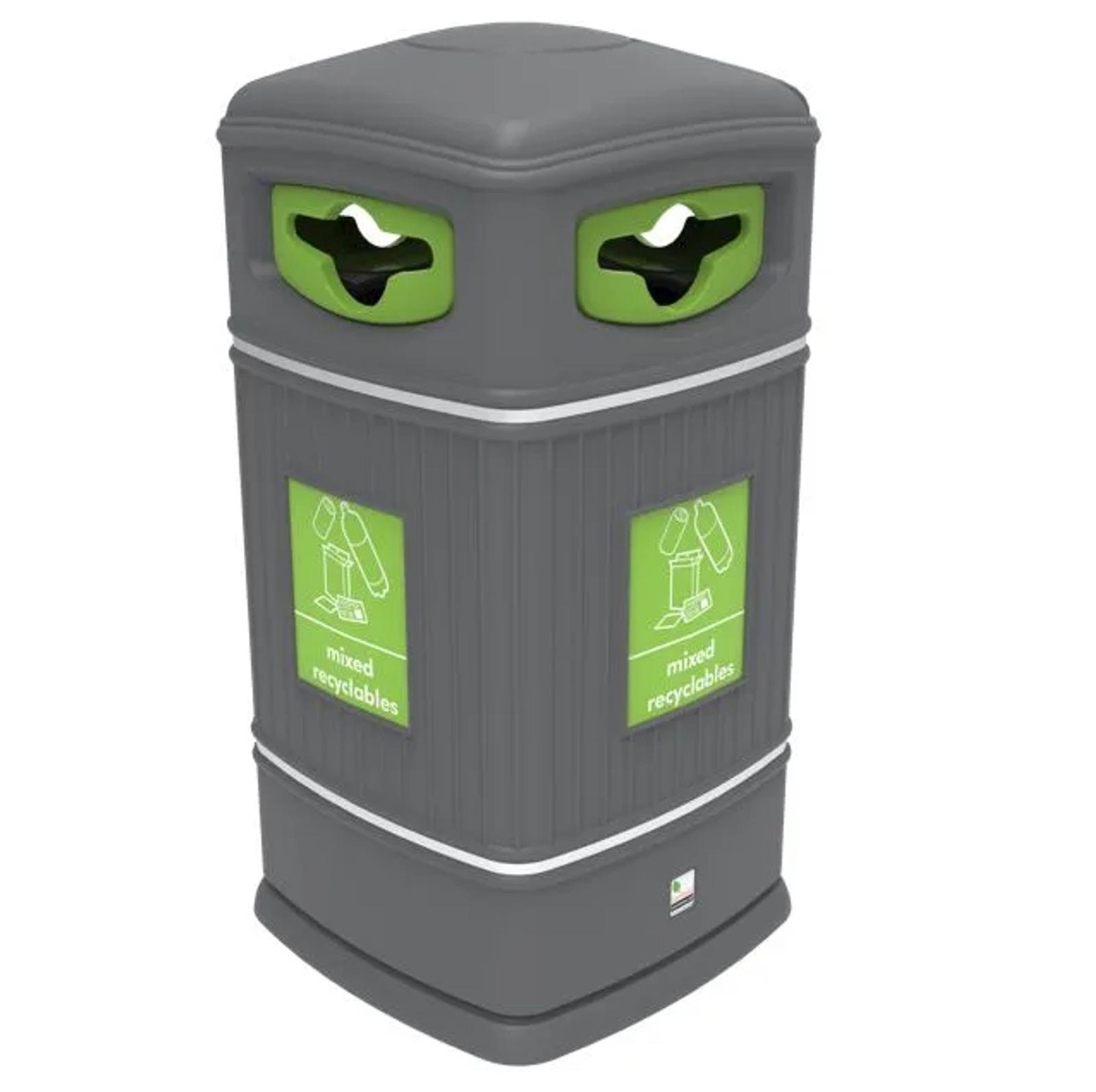 Leafield Heritage Square Street Litter Bin