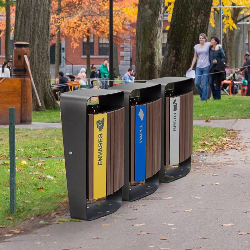 papelera selectiva para reciclar