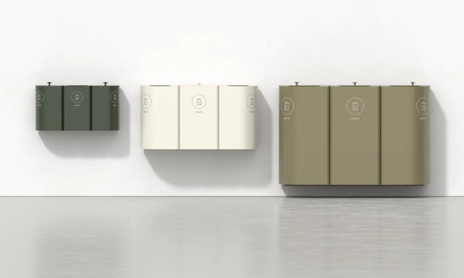 KLOSS, KLOSS Small och KLOSS Mini vägghängda