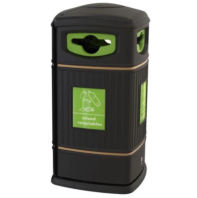 Leafield Heritage Square Street Litter Bin