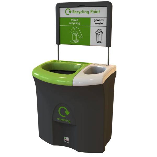 Leafield Meridian office recycling bin