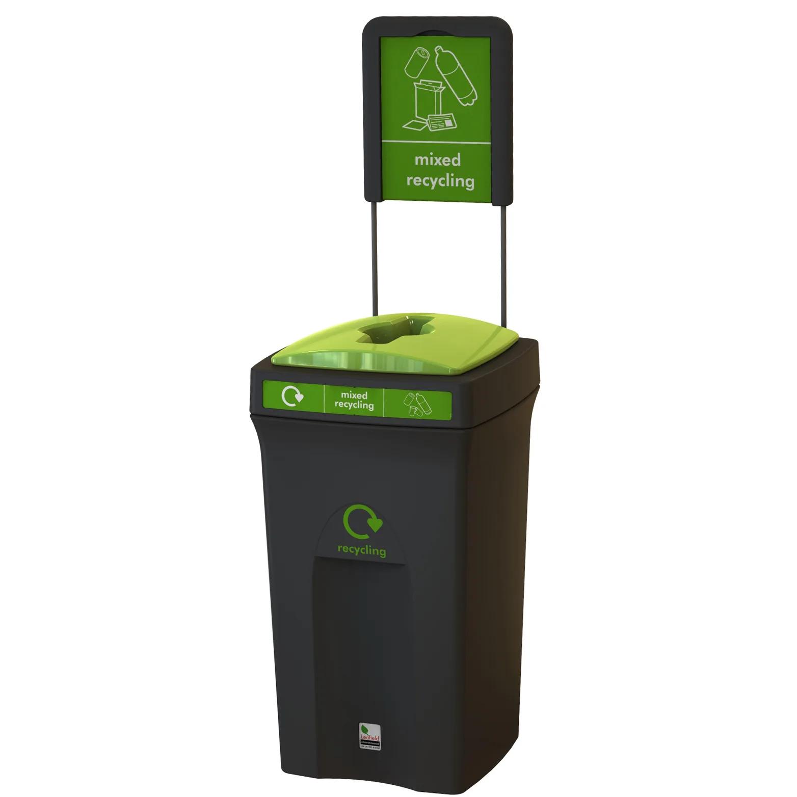 Leafield Envirobin 100 Mixed Recycling Bin