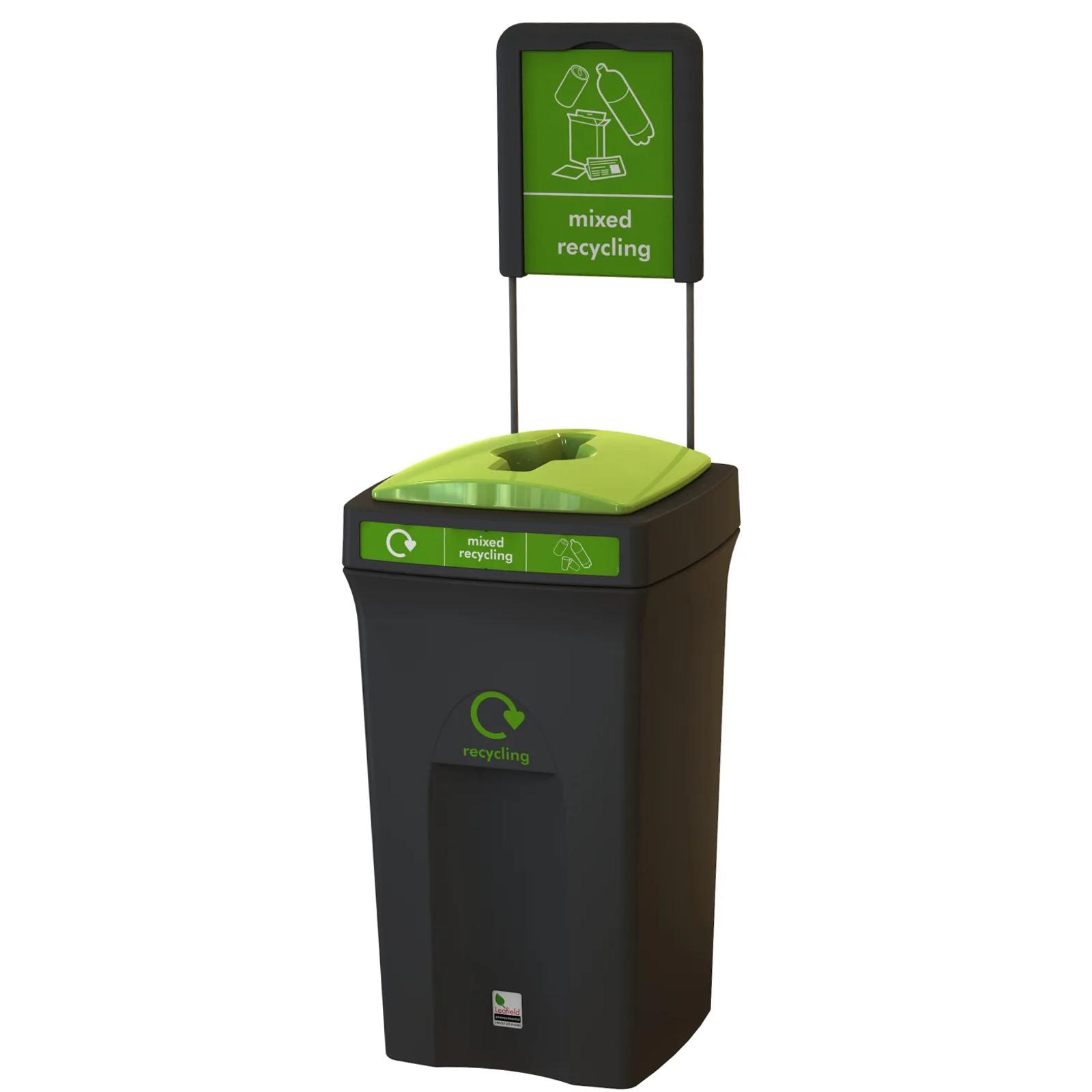 Leafield Envirobin 100 Mixed Recycling Bin