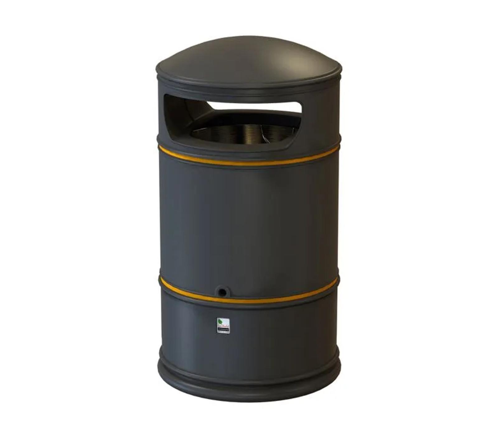 Leafield Heritage Round Litter Bin