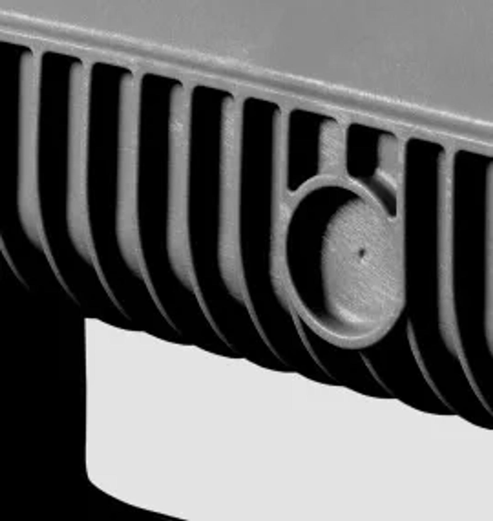 Outlet openings – 2 inches on all sides