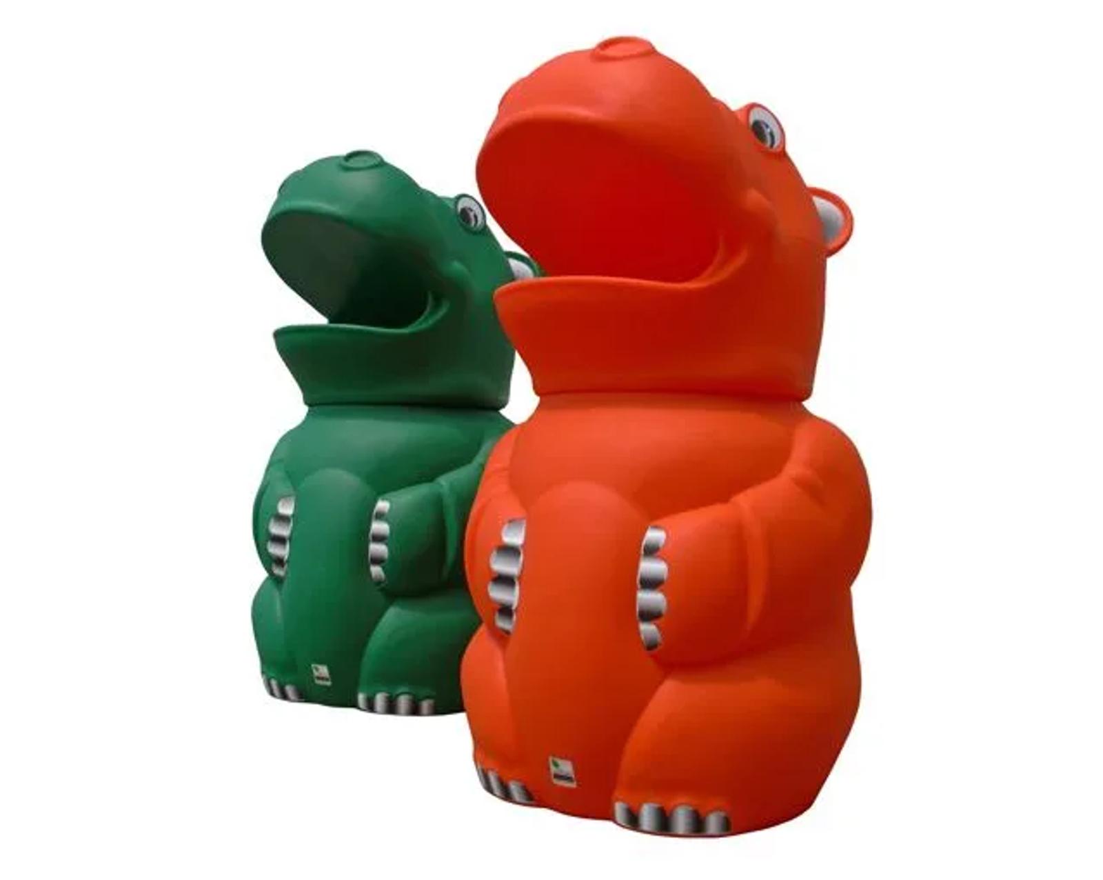 Leafield Hippo Novelty Bins