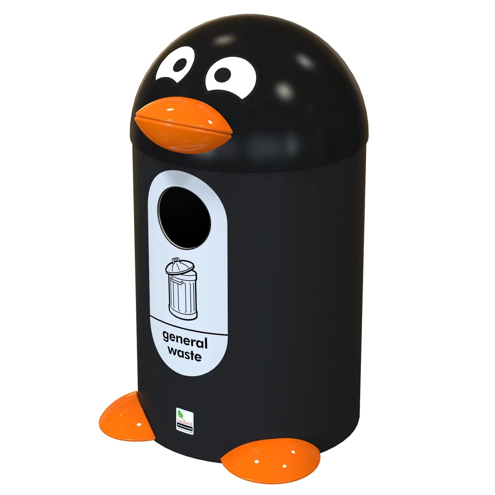 Leafield Penguin Novelty Bin