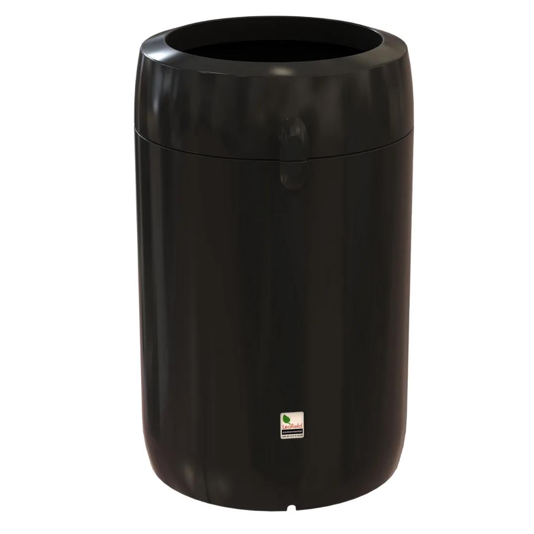Leafield Viscount Hooded Street Litter Bin