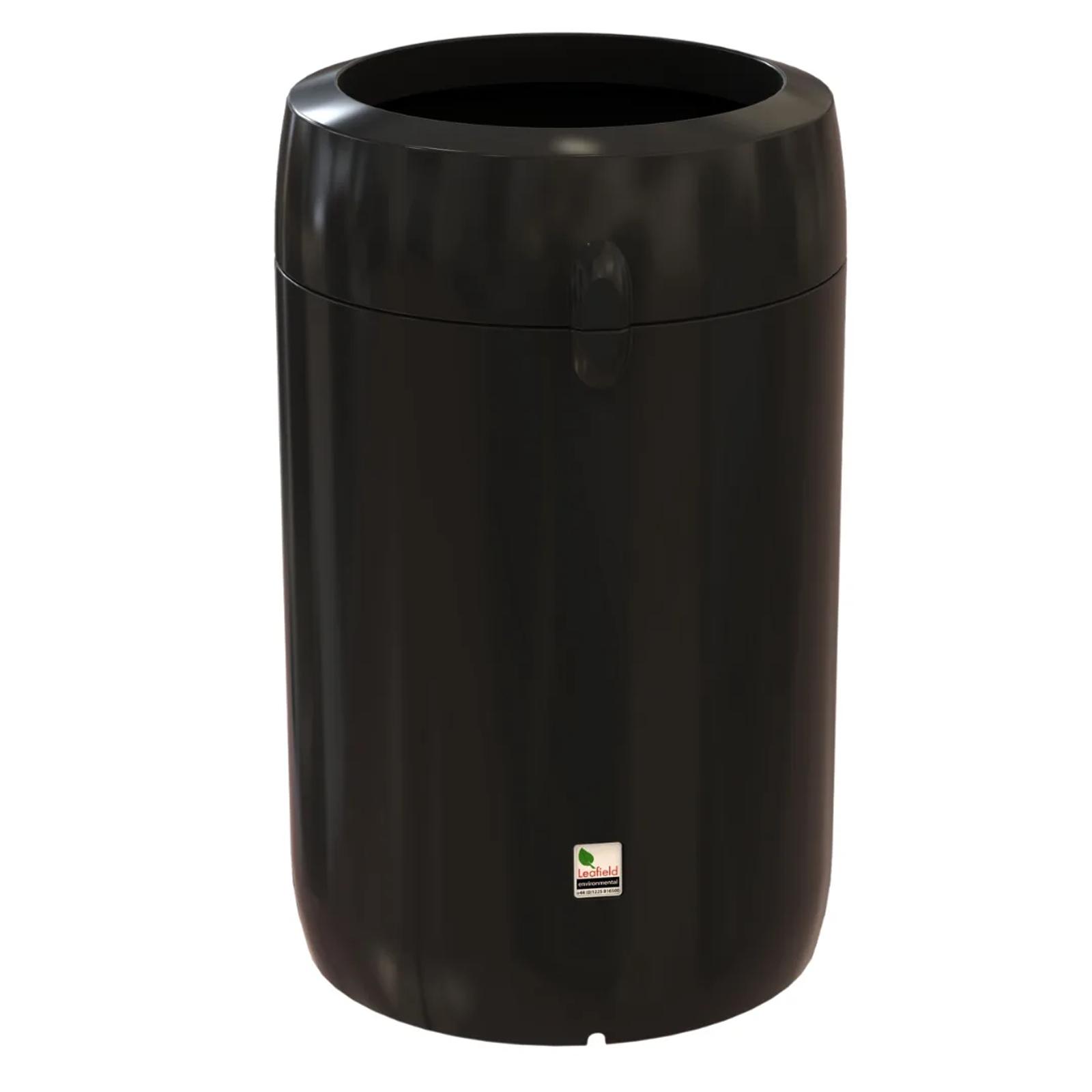 Leafield Viscount Hooded Street Litter Bin