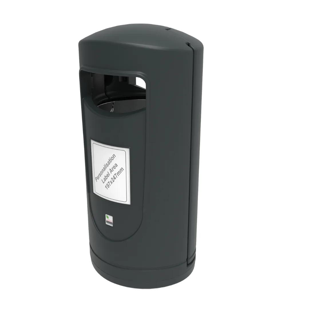 Consort Oval front door opening litter bin 6
