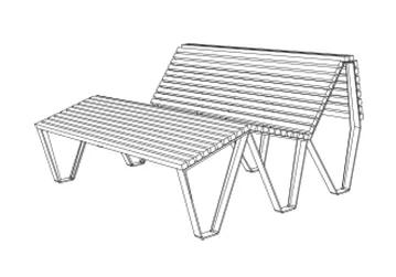 Model: LASAI CHAISE LONGUE 180