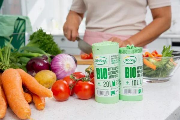 BioBag compostable bin bags with handles 20L (20 pcs)