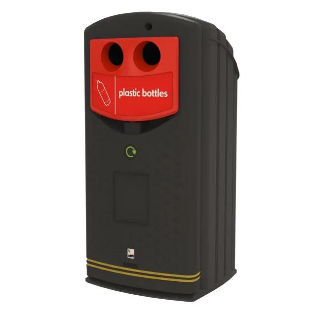 Leafield Envirobank 140 Plastic Bottles Recycling Bin