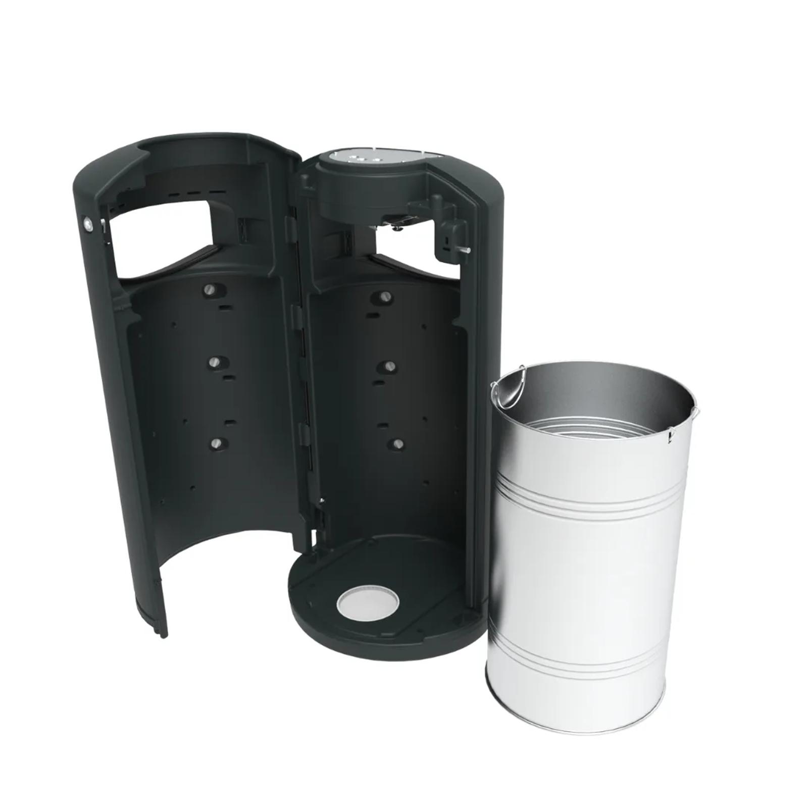 Consort Oval front door opening litter bin 6