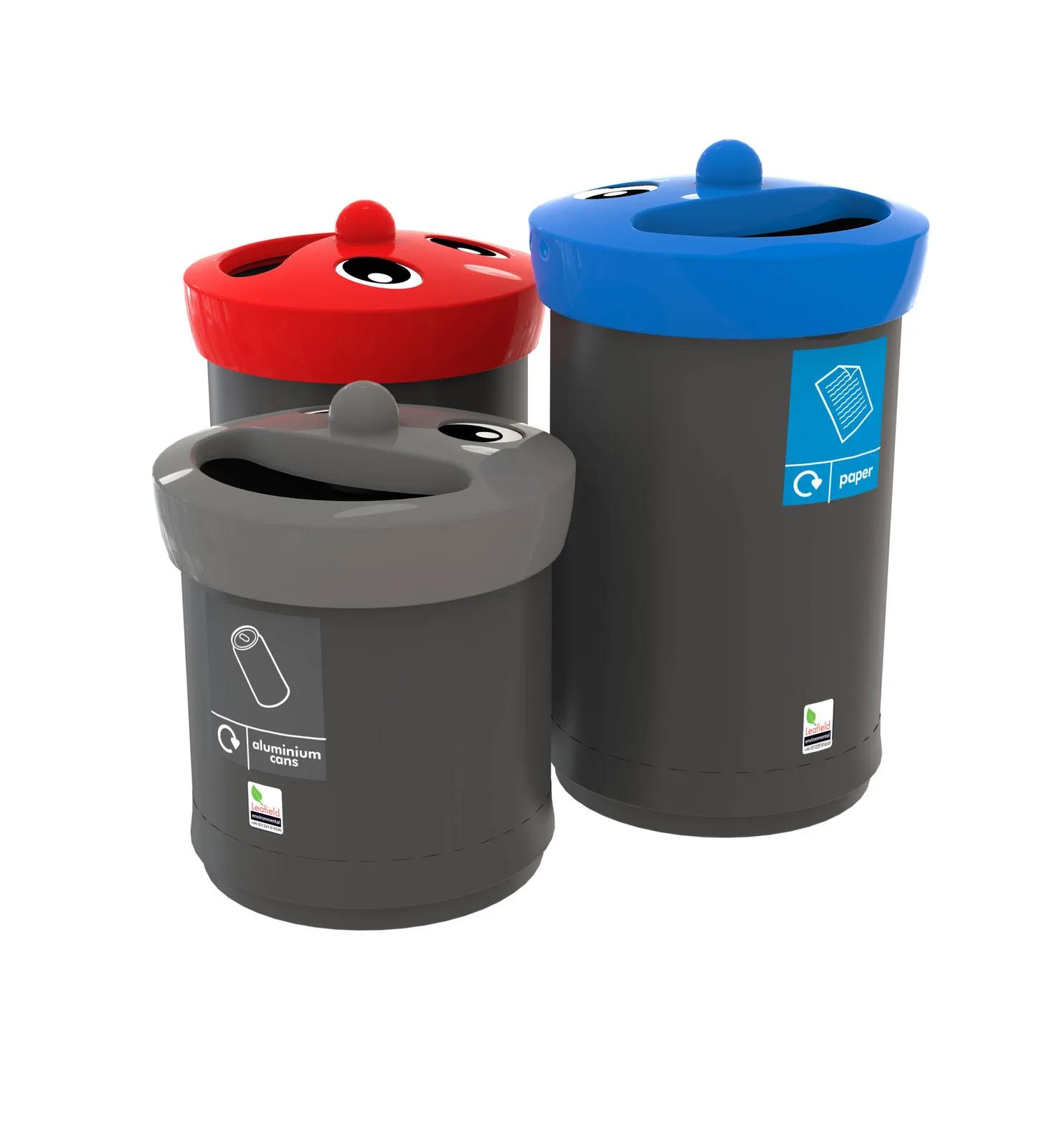 Leafield Smiley Face Novelty Bins