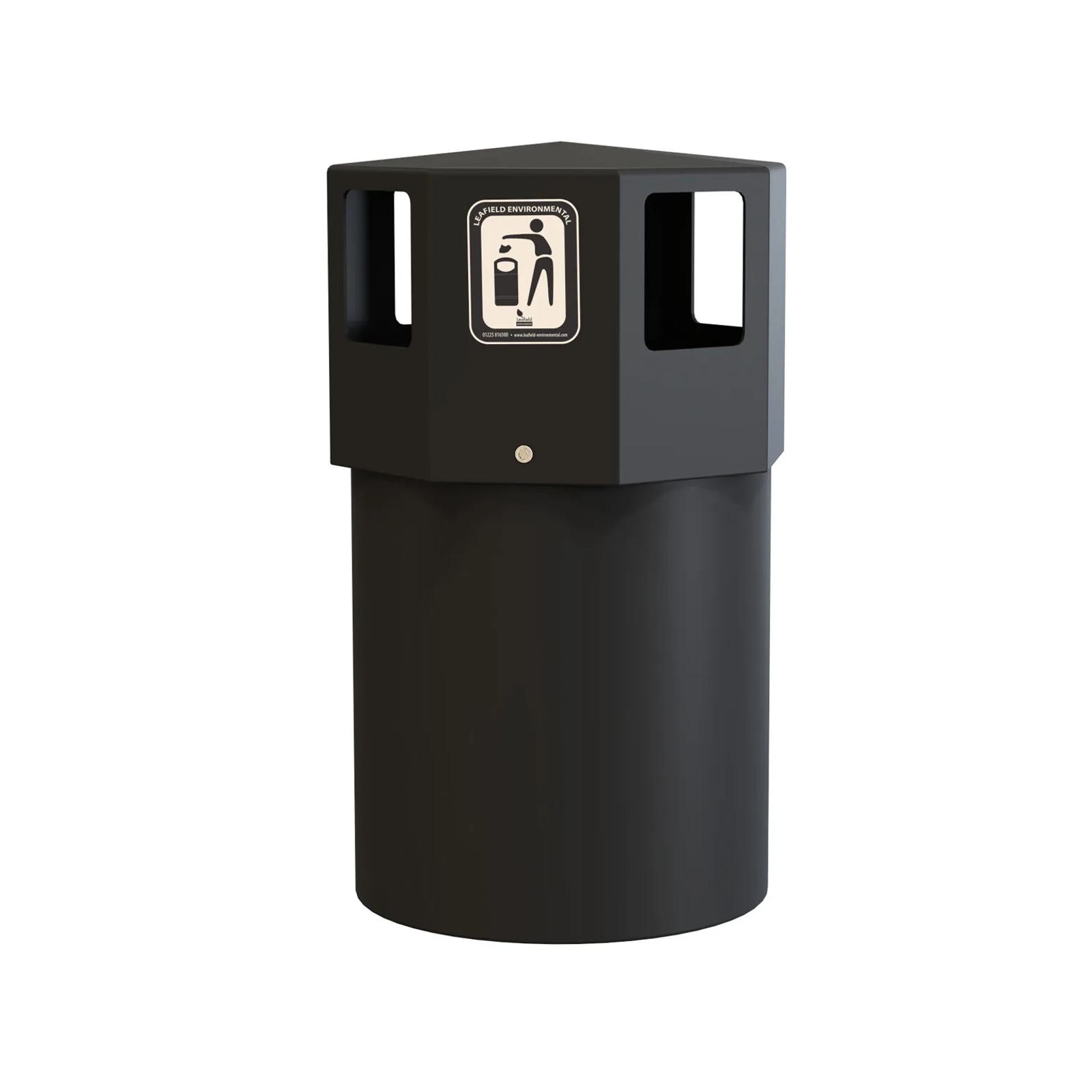 Leafield Octaplus Maxi Litter Bin