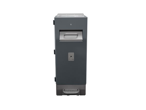waste mate 120L smart self-pressing bin, closed